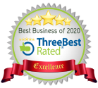 Best Business of 2020 by ThreeBest Rated